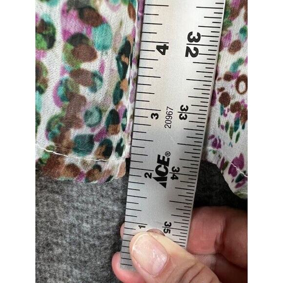 Meet Me In Santorini Lined Long Sleeve Dress Sz M - Picture 6 of 8